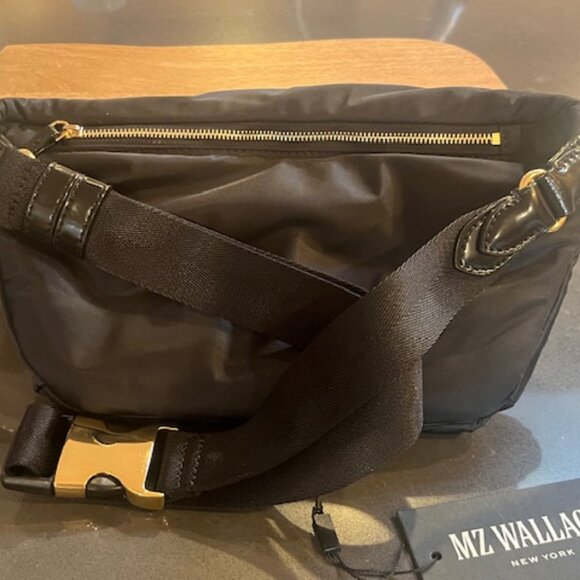 MZ WALLACE CHELSEA SLING BAG Black New - Picture 11 of 16